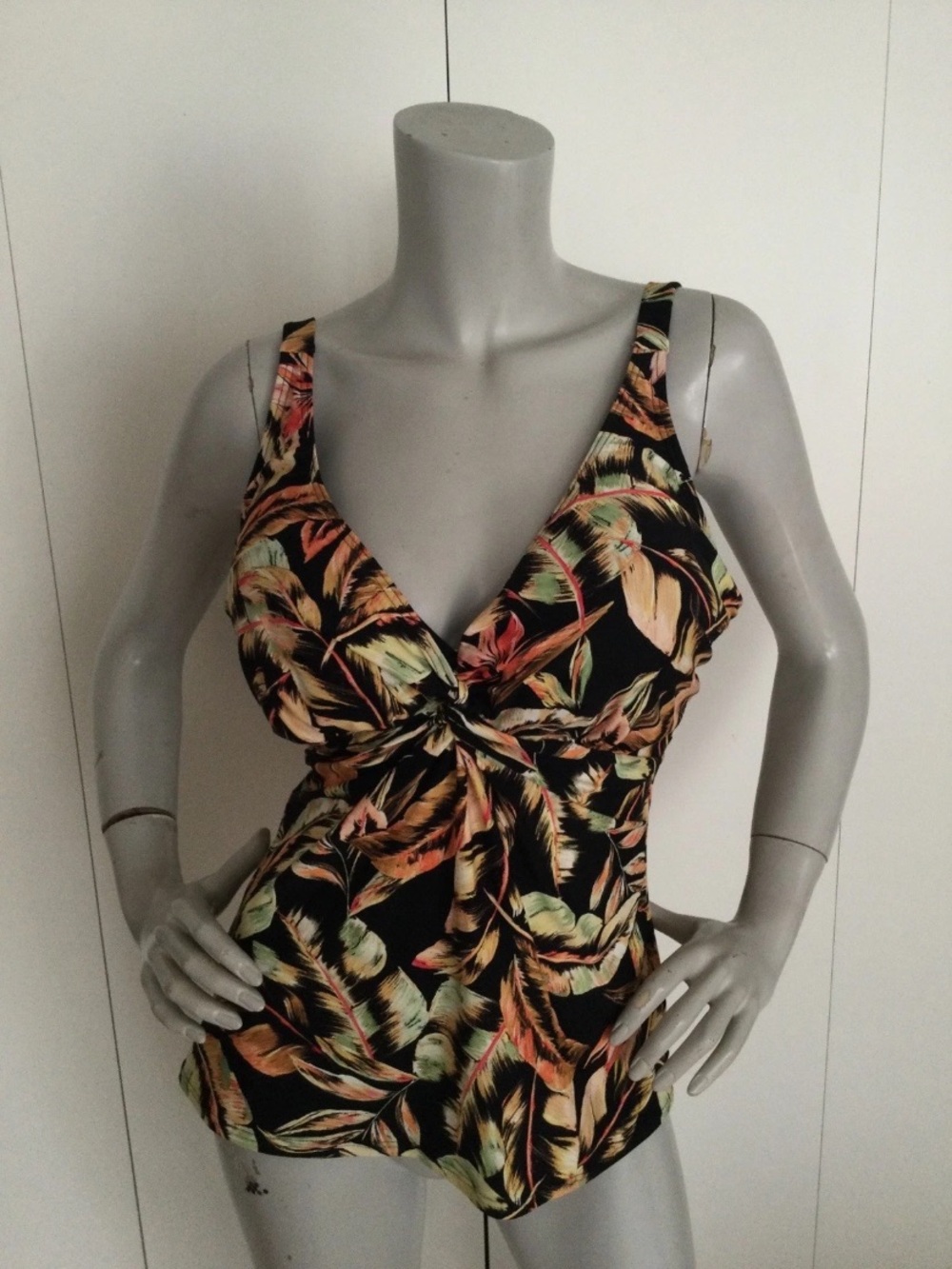 Sunsets Retro Retreat Underwire Tankini Size 36E/34F/32G
